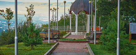 Беседка "Семь ветров" и смотровая площадка