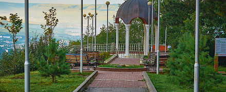 Беседка "Семь ветров" и смотровая площадка